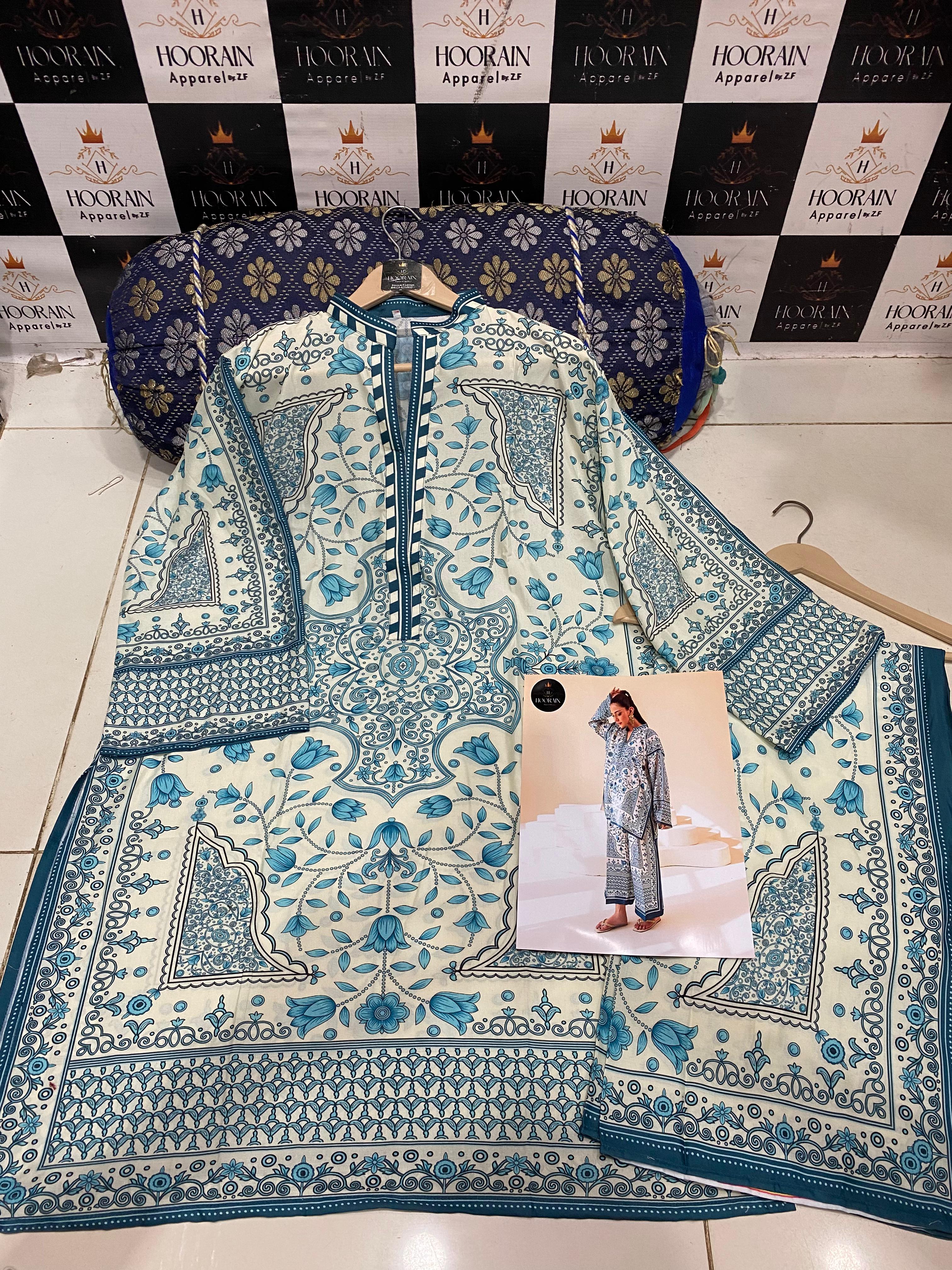 SERENE MOSAIC - TIMELESS TEAL ELEGANCE