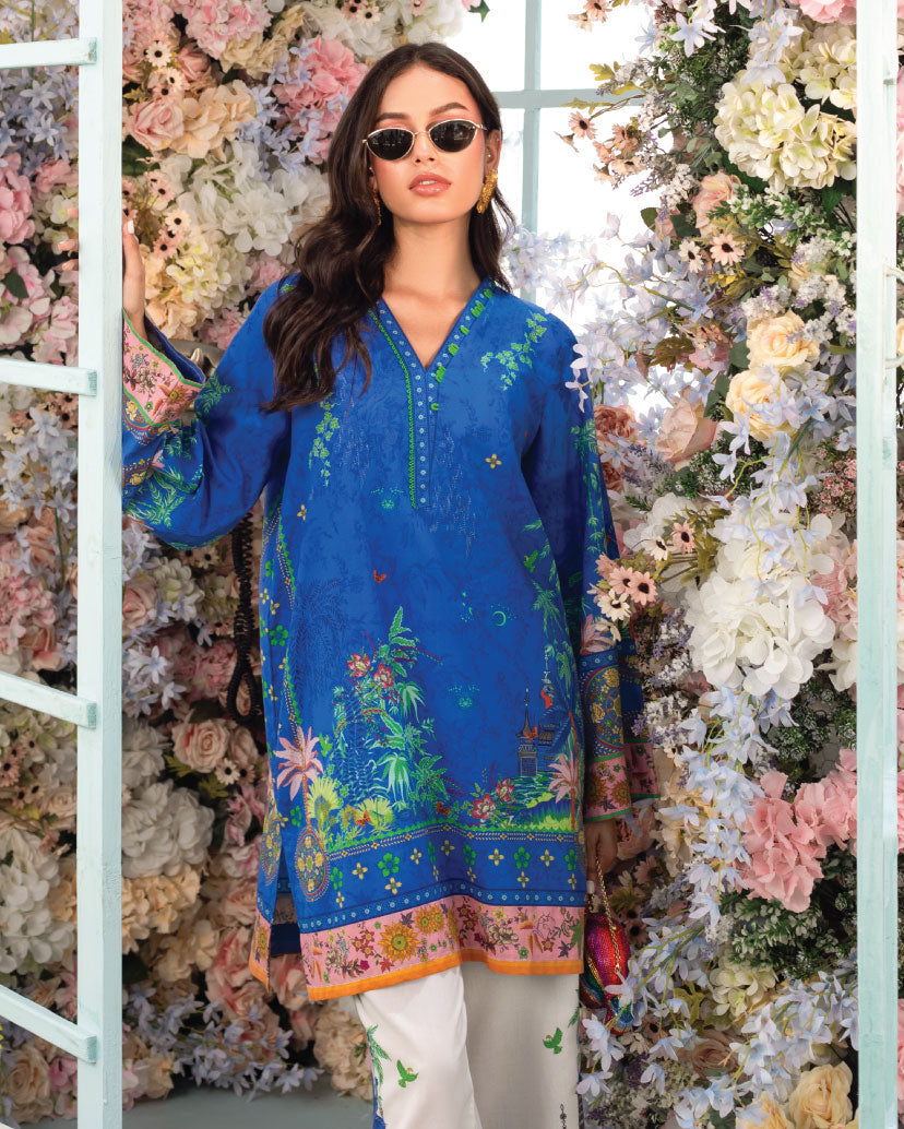 VINTAGE CHARM - NATURE’S PALETTE LAWN SUIT