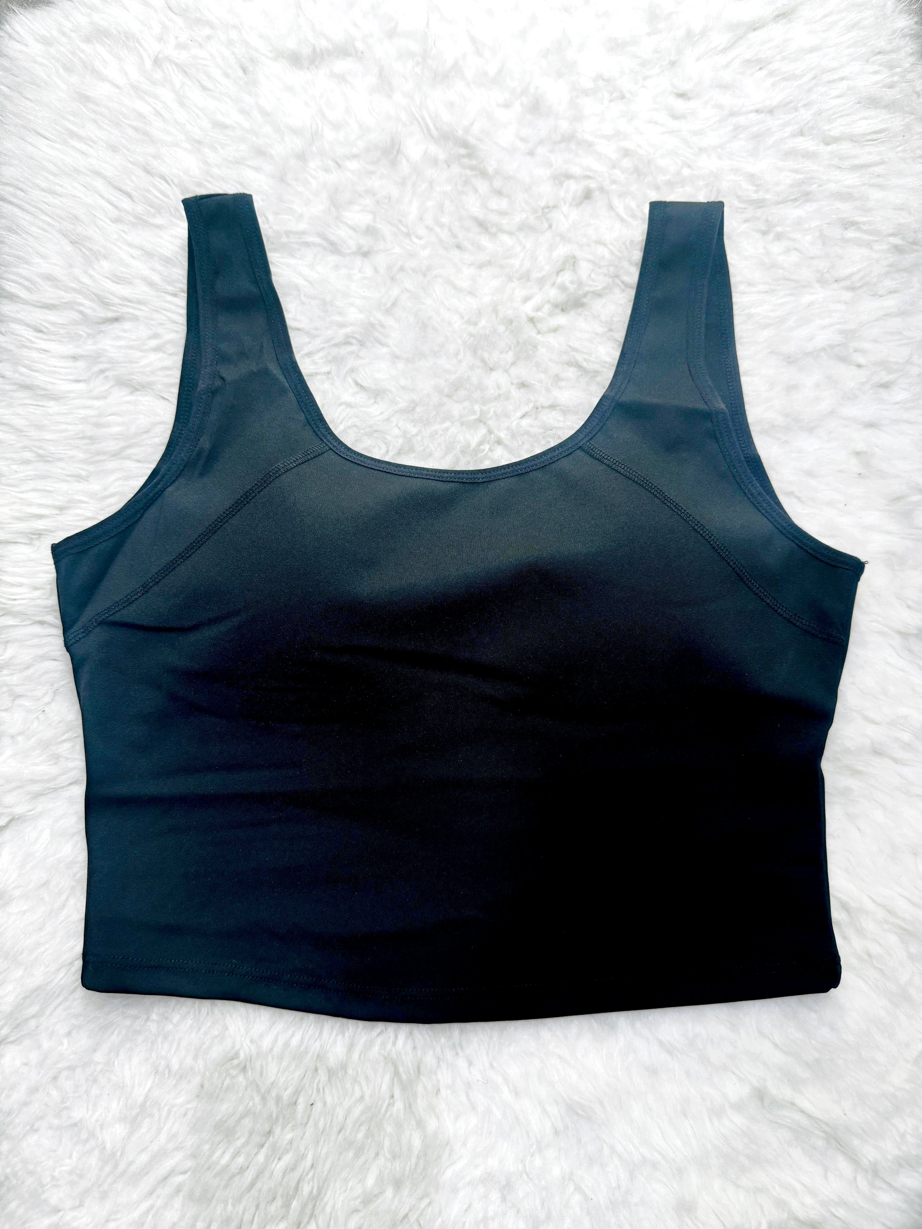 Sajiero Tank Pushup Sports Bra